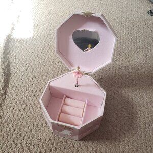 Y2k cherry blossom ballerina jewelry music box